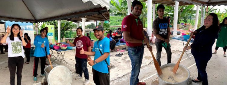 Sharing Bubur Lambuk with 400 Ikan Emas Communities