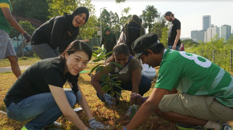 Tree-planting Together with edotco Group Sdn Bhd