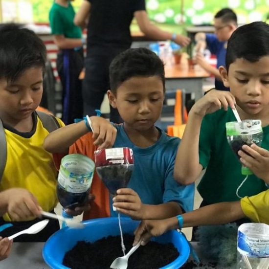 Upcycling Workshops for Children in SK Segambut Makmur