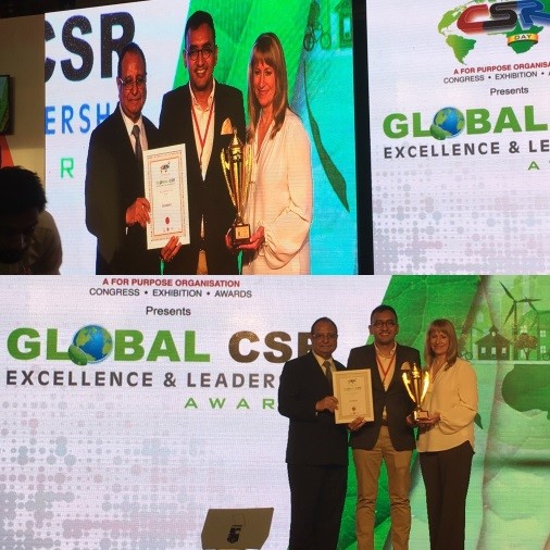 EcoKnights Bagged “Best NGO Leadership” Award at the World CSR Congress