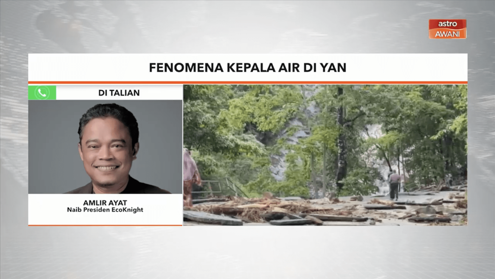 Amlir Ayat – Insiden Kepala Air | Fenomena kepala air di Yan, Kedah [ASTRO AWANI]