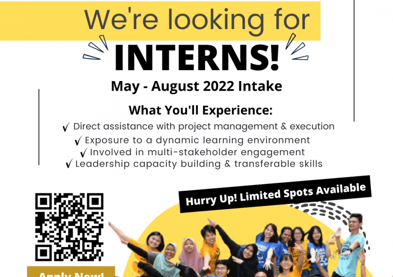 We’re looking for interns!
